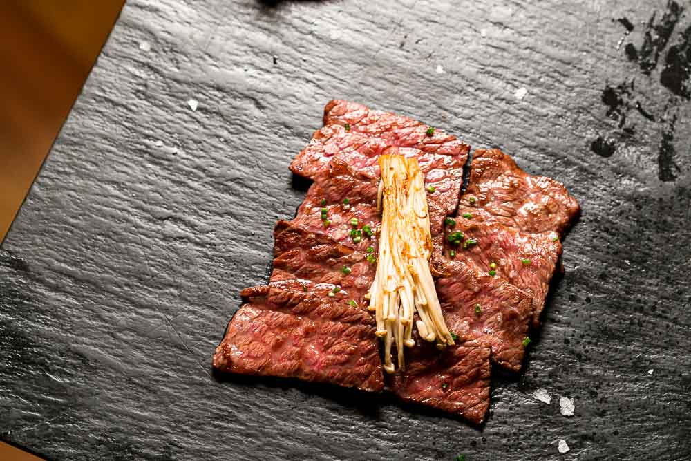 Grilled Wagyu beef