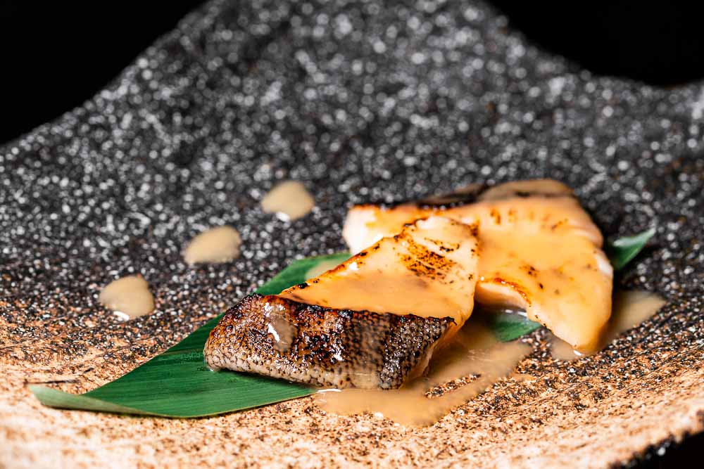 Black cod with miso 