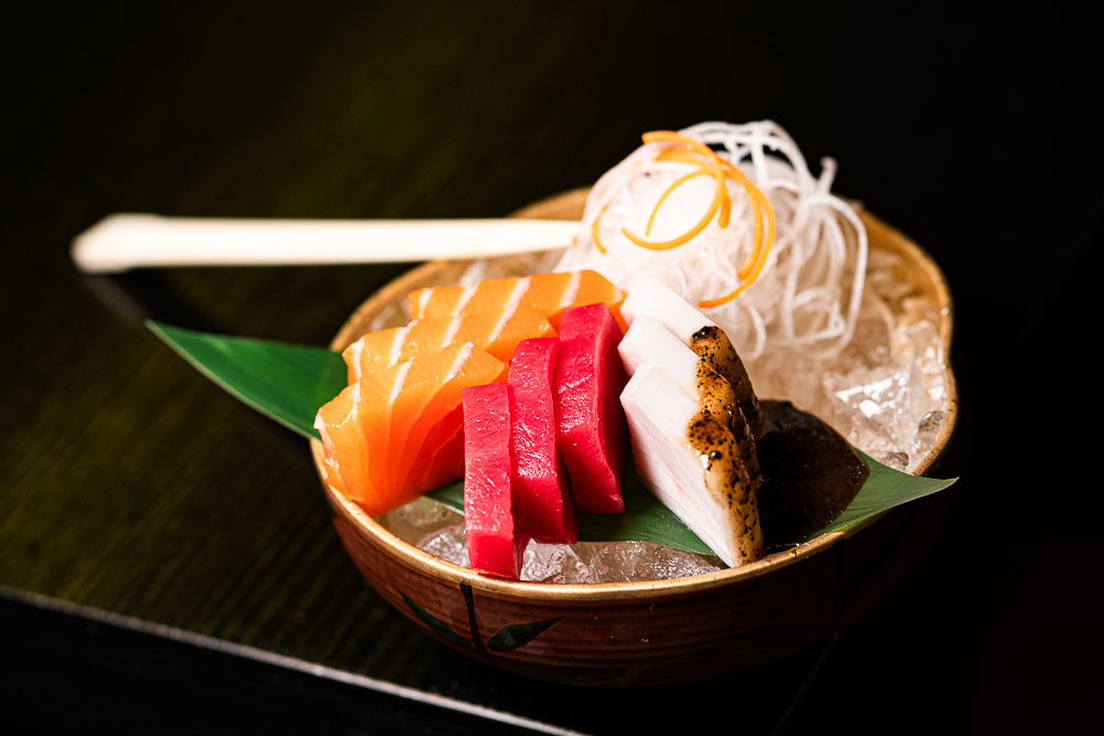Mistura de sashimi (9 cortes)