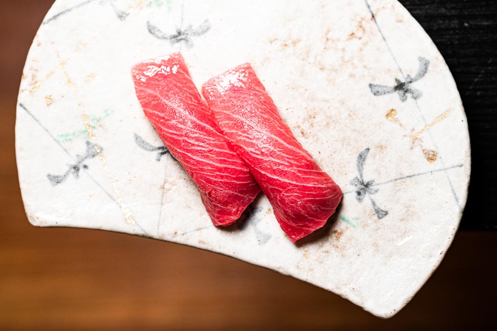 Sushi of tuna belly 