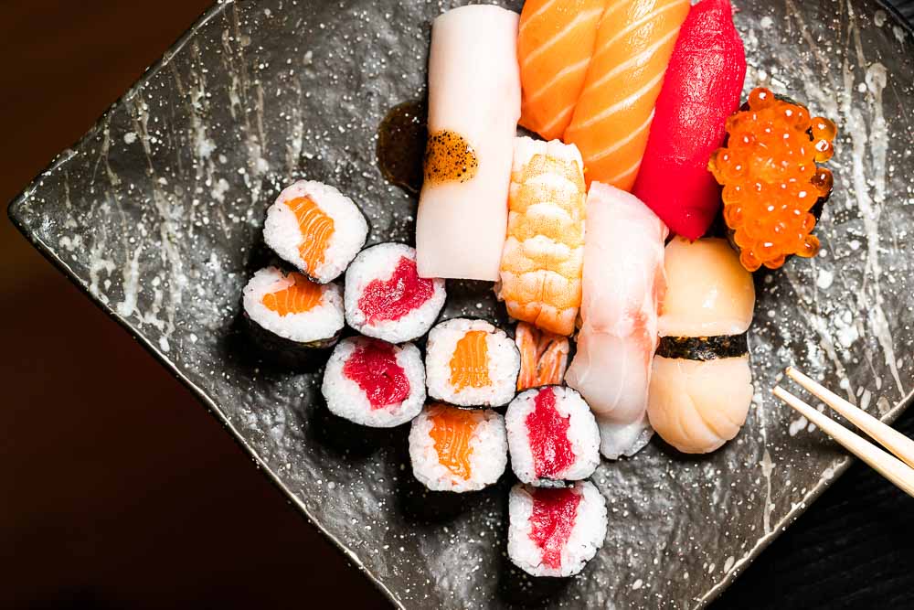 Maki + Sushi (8 et 8)