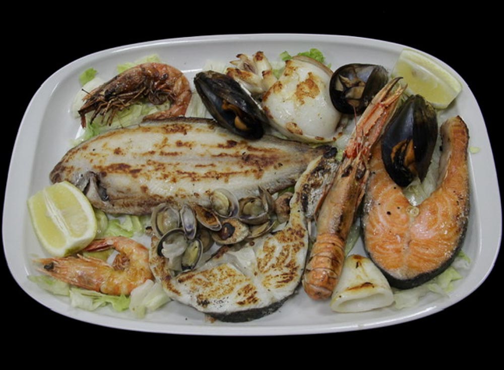 Assortment of Fish Grilled