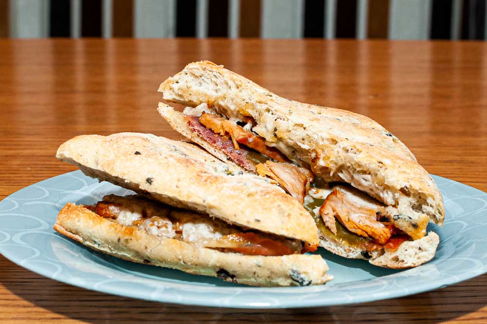 Malaga mini sandwich