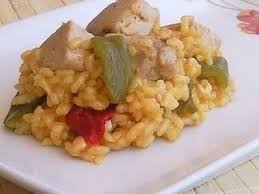 Meat risotto