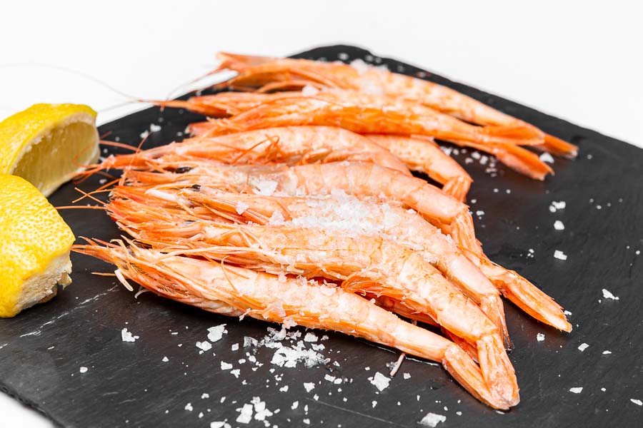 White prawn from Huelva